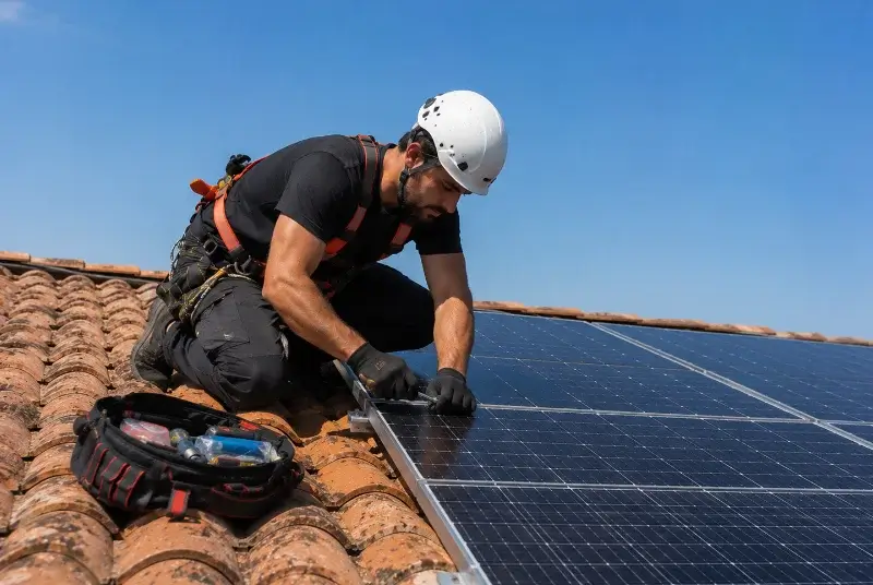 Maintenance et monitoring de panneaux solaires à Senouillac