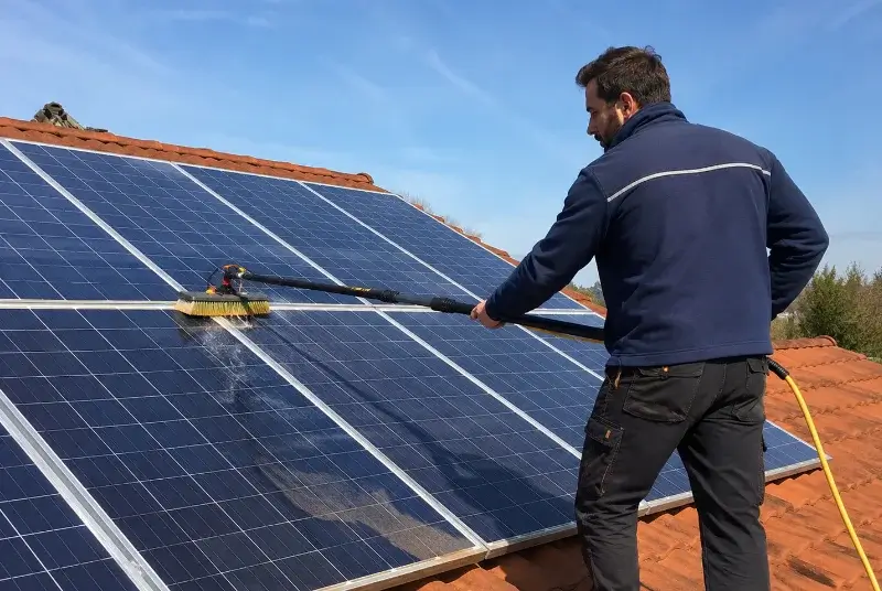 Nettoyage et entretien de panneaux solaires à Senouillac